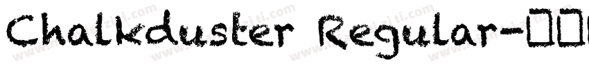 Chalkduster Regular字体转换